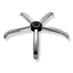 Base 5Branches / CHR-32 - Etoiles Chromé Miroirs ∅32