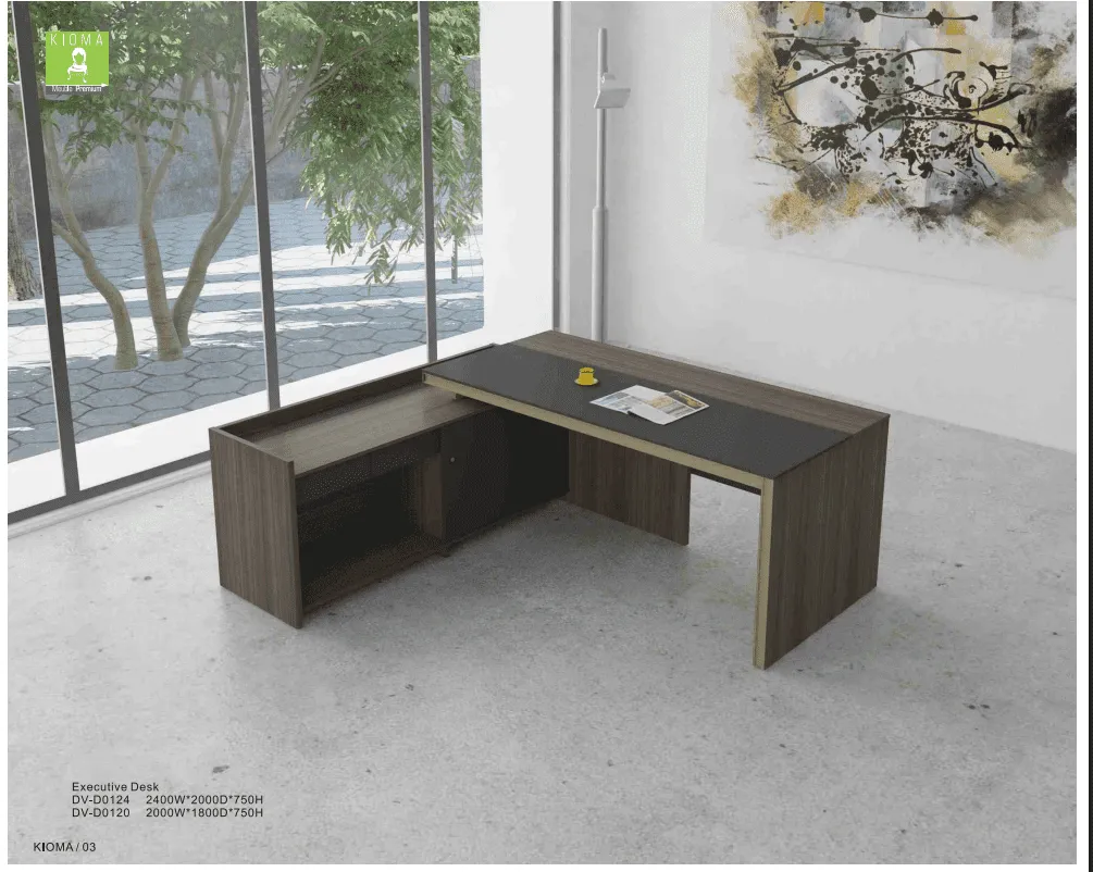 Bureau Présidentiel /DESK-DV012 – Set Complet 50 — Kioma