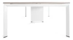 Table de Réunion /RIM-REUN – Aluminium Blanc – Image 4